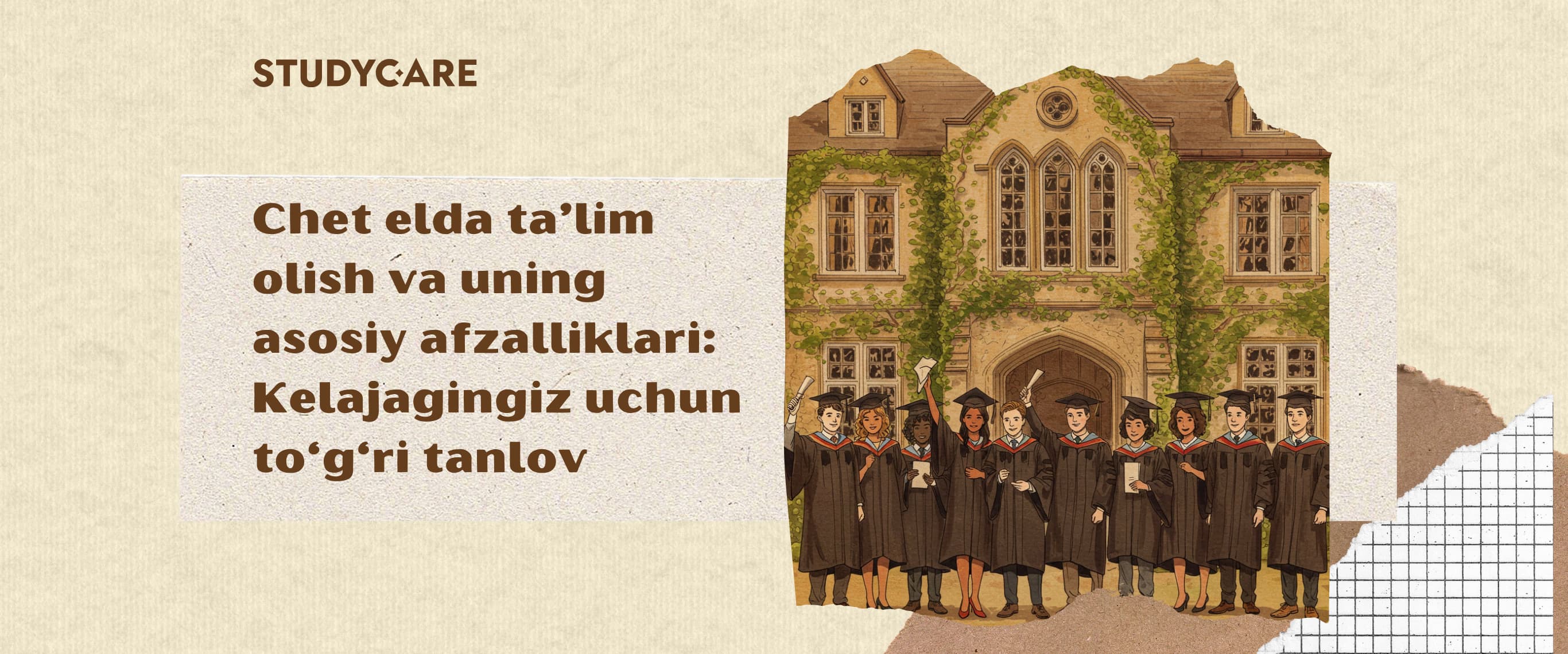 Chet elda ta’lim olish va uning asosiy afzalliklari: Kelajagingiz uchun to‘g‘ri tanlov